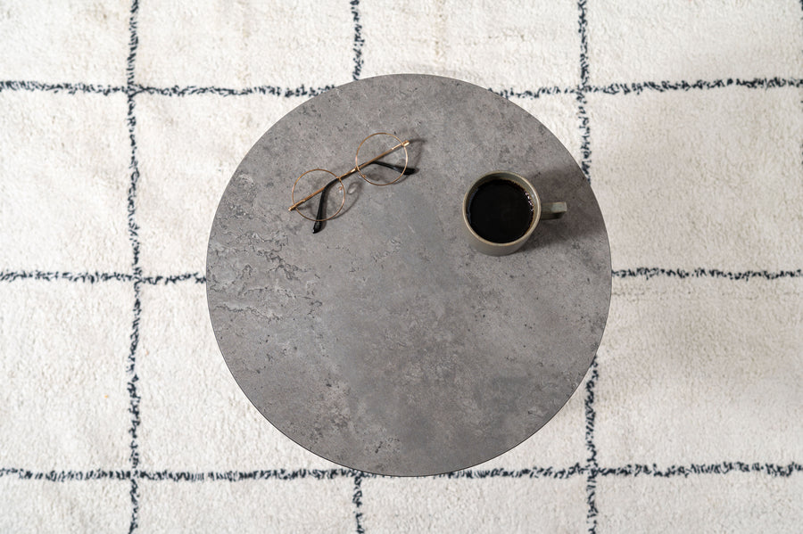 ラウンドテーブル L グレー