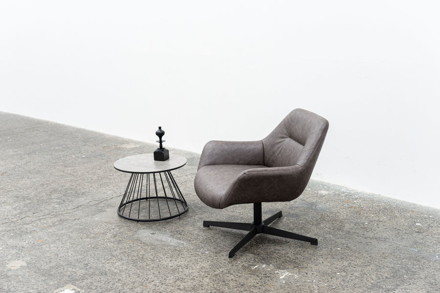 ラウンドテーブル L グレー