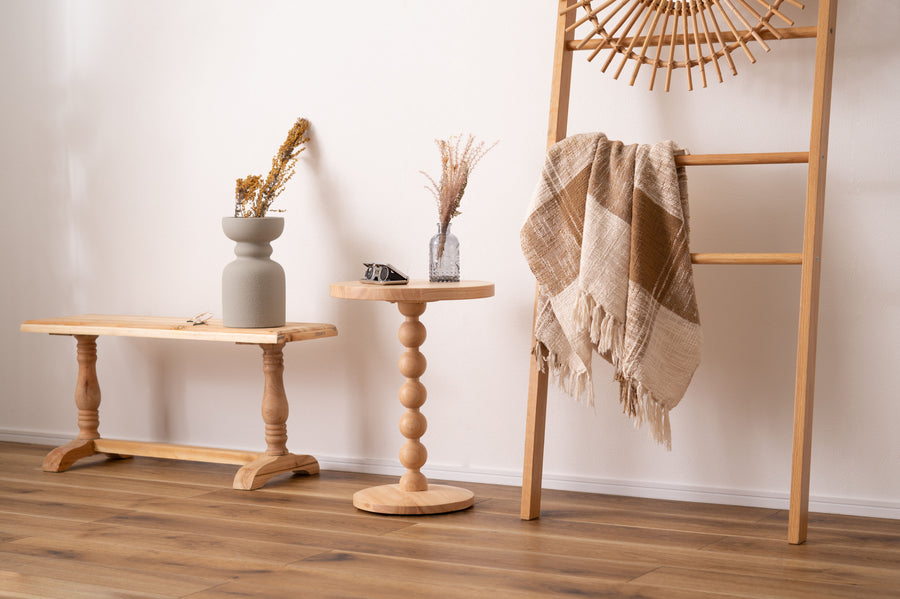 Sphere Side Table, Natural