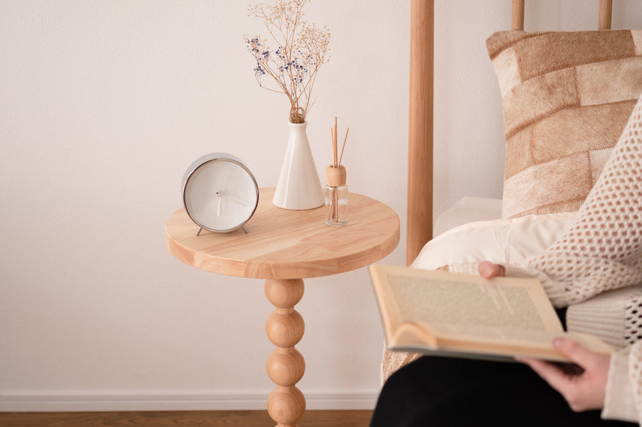 Sphere Side Table, Natural