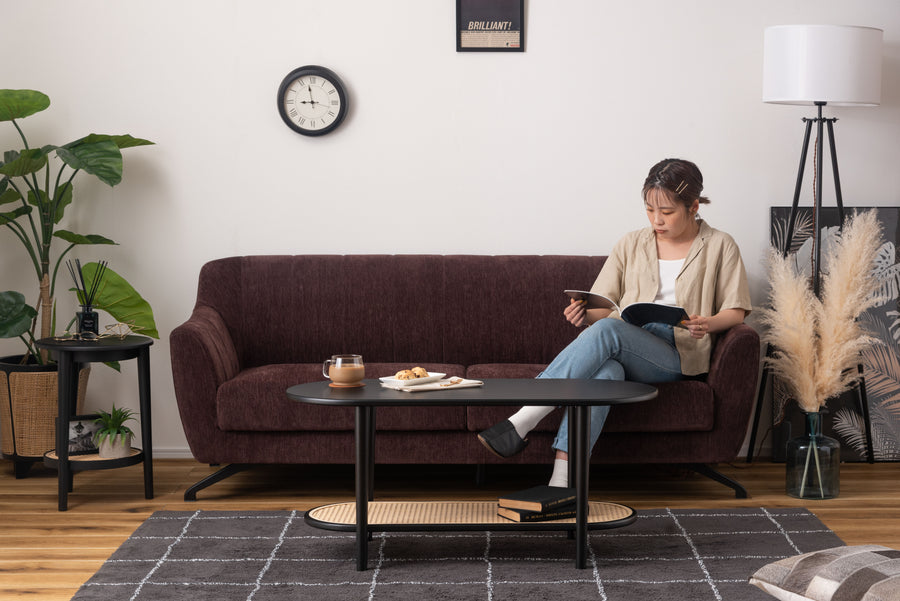 Side table, black