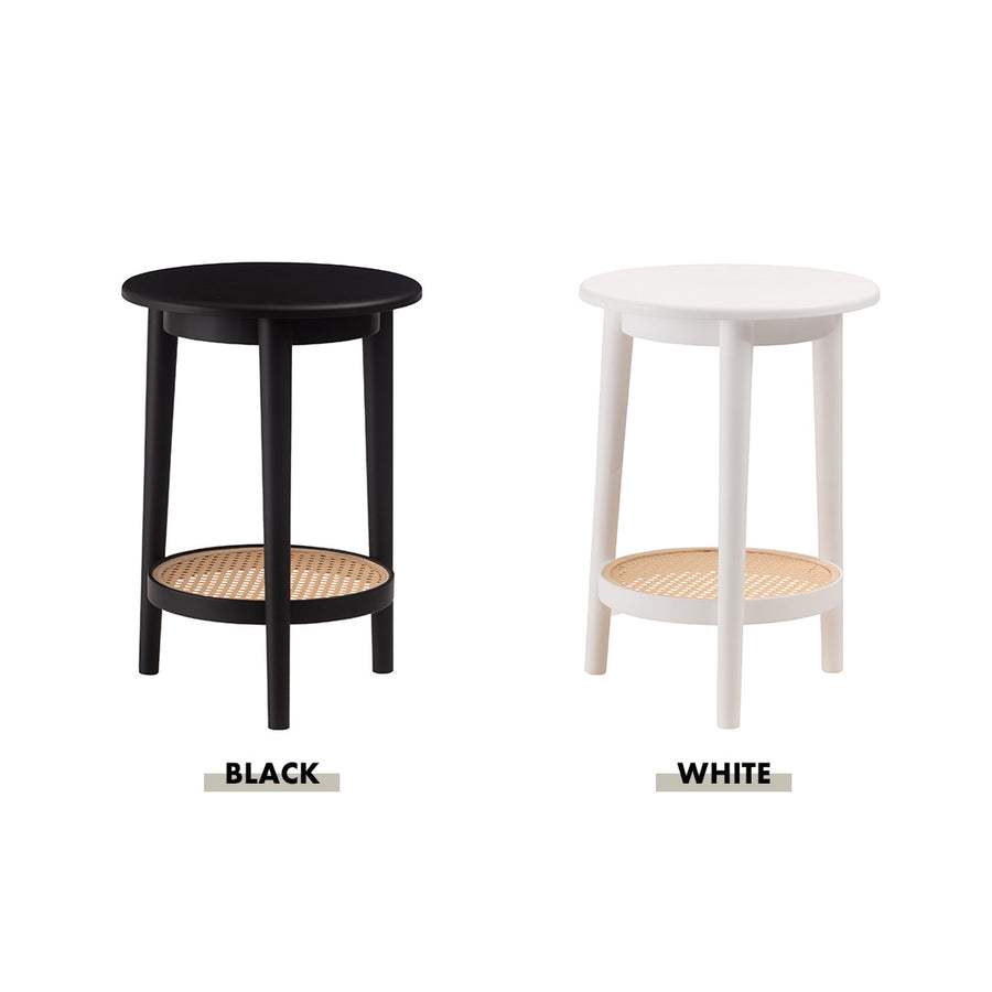 Side table, black