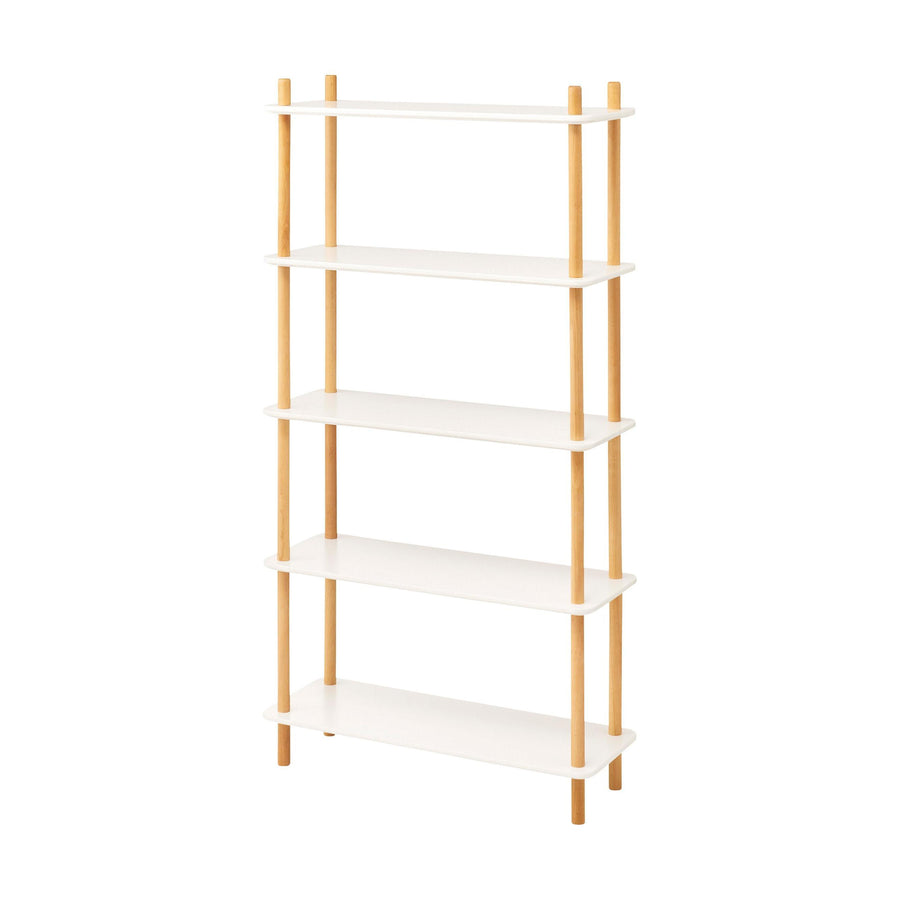 Rack, 5 shelves, white