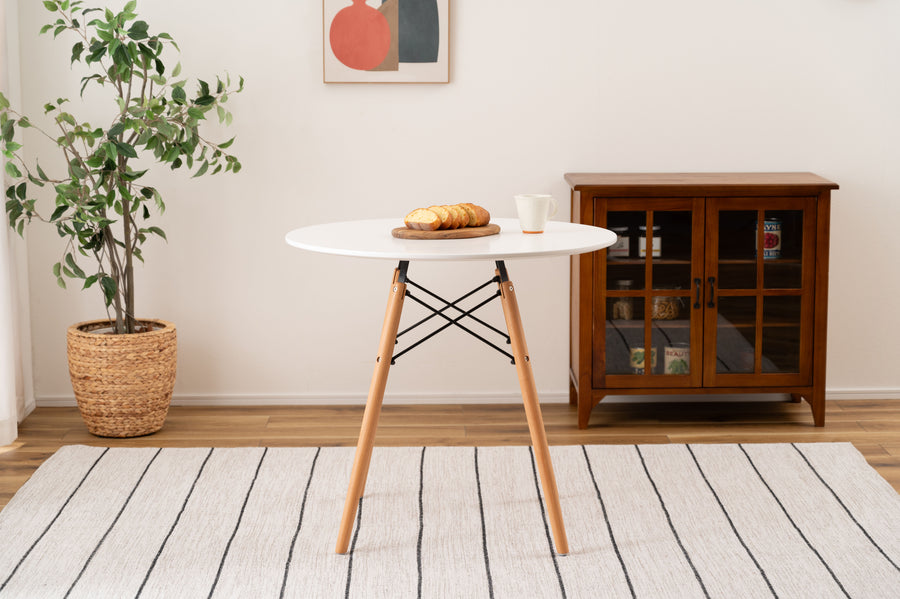 ラウンドテーブル ホワイト