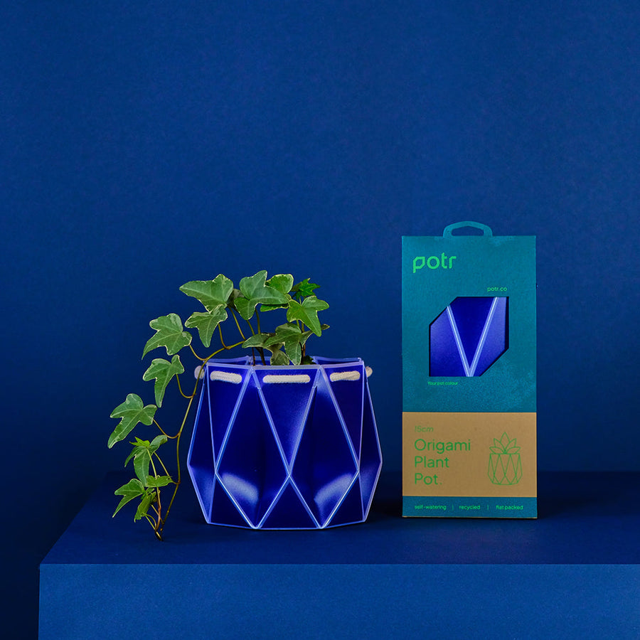 ポッターポット 15cm ネイビー