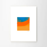 Pernille Sneholm Sunset Wave 30×40cm