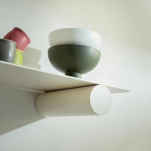 Pipeline Duo Shelf Pearl White