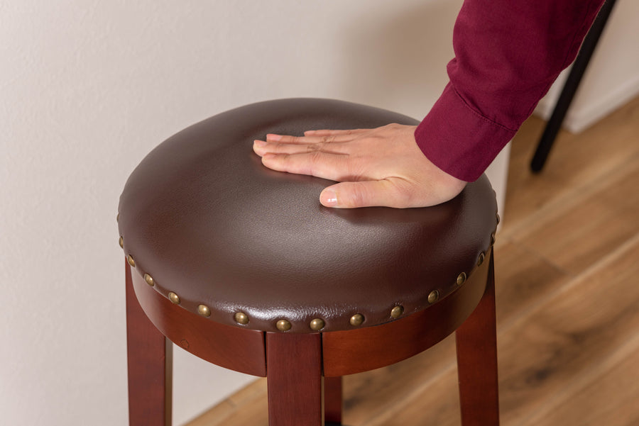 カウンタースツール ブラウン