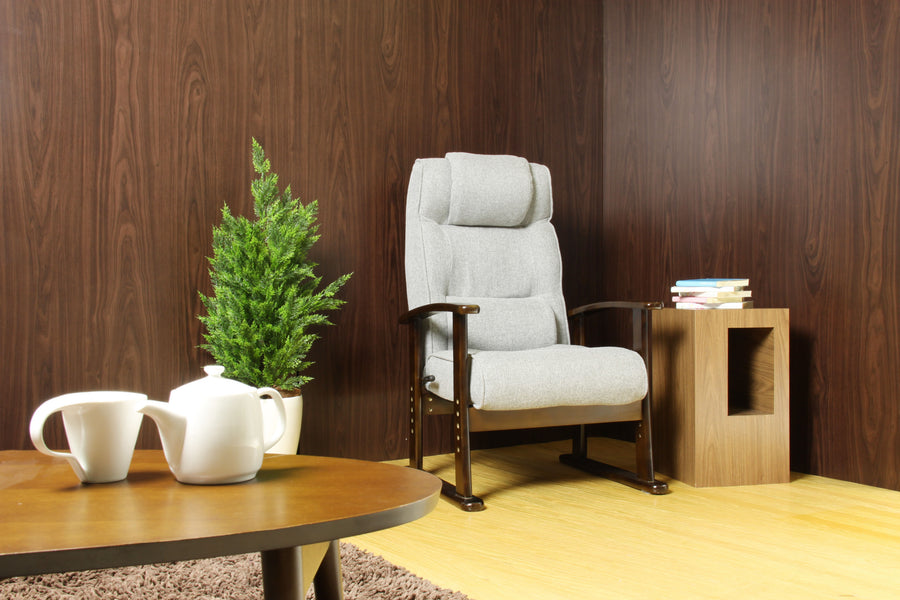 楽々チェア グレー