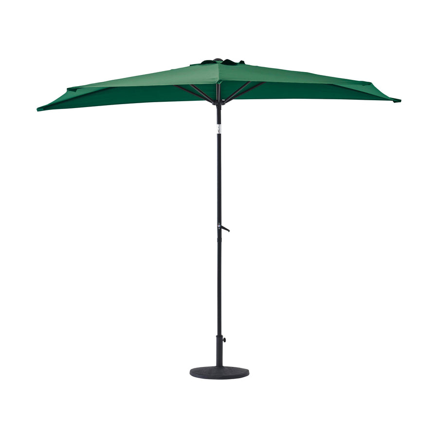 Half Parasol Green