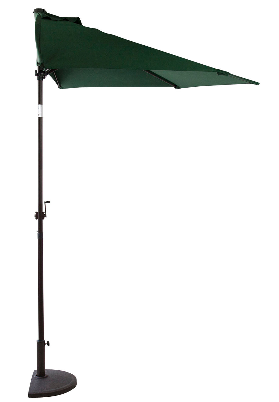 Half Parasol Green