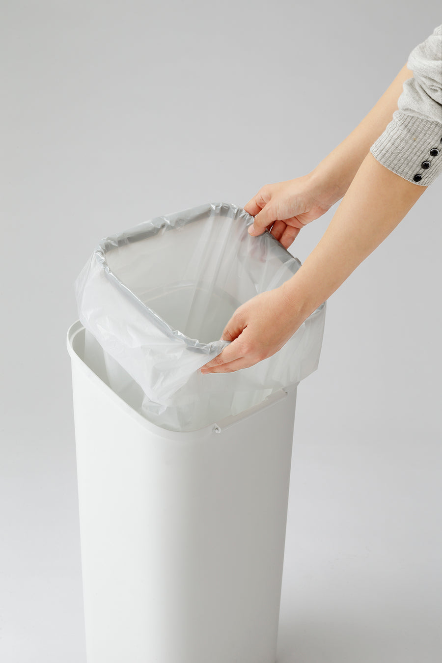 スムース ダストボックス 20L ホワイト