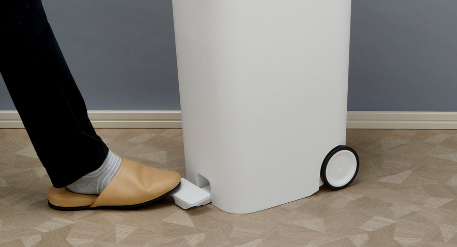 スムース ペダルダストボックス 31L ホワイト