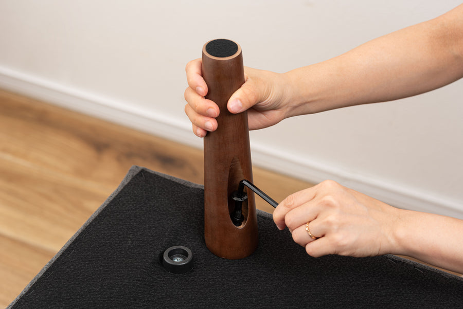 ソファ脚（4本セット）ブラウン