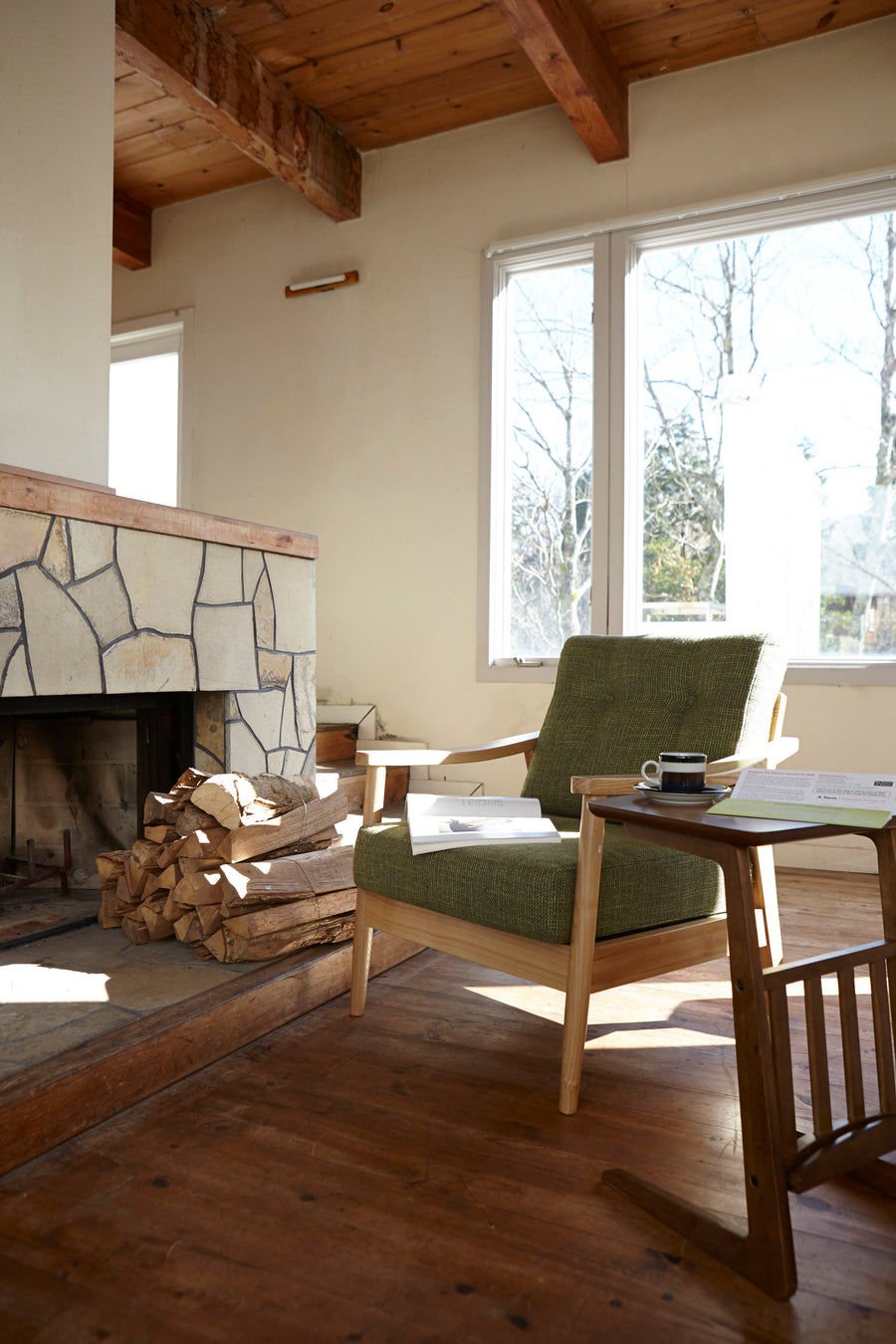 バッスム 1人掛 グリーン