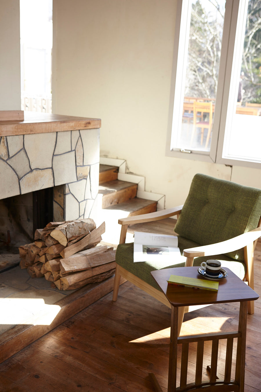 バッスム 1人掛 グリーン