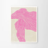 Rebecca Hein The Line - Pink 70×100cm
