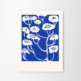 Rosie McGuinness Blue Flower A4