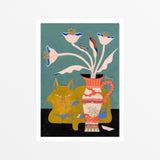 Rut Pedreño Criado Cat and Jug A4
