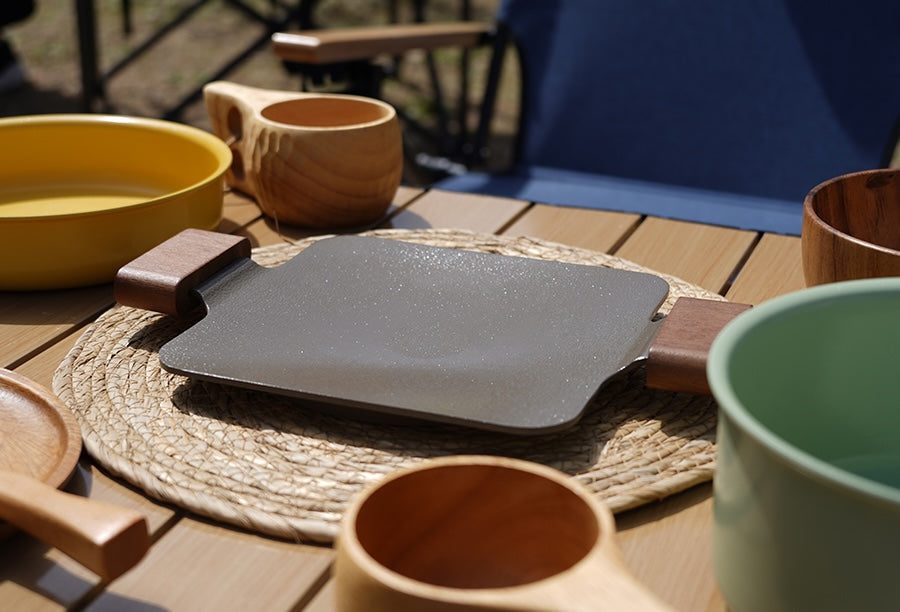 ソリッド ミニグリルパン チャコール