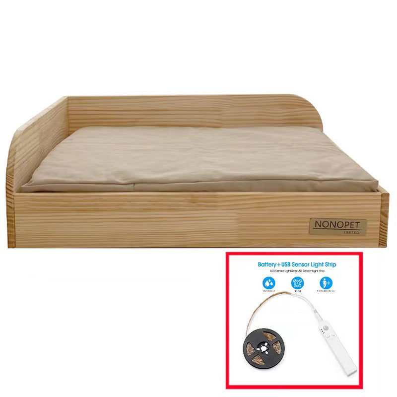Wooden Cat Bed
