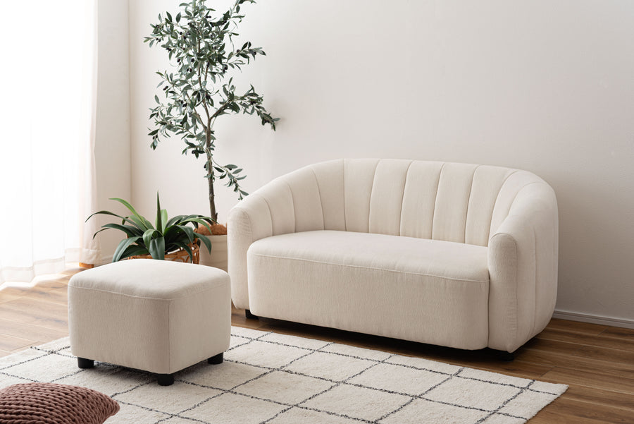 ソファ＆オットマン ホワイト