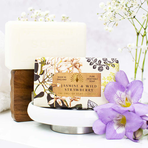 Luxury Shea Butter Soap (Jasmine Strawberry Scent)