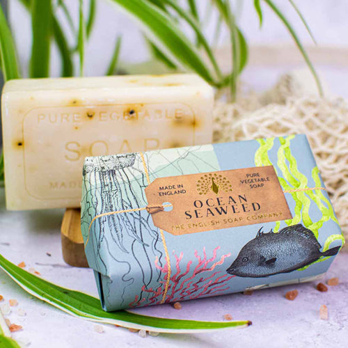 Luxury Shea Butter Soap (Ocean Seaweed Scent)