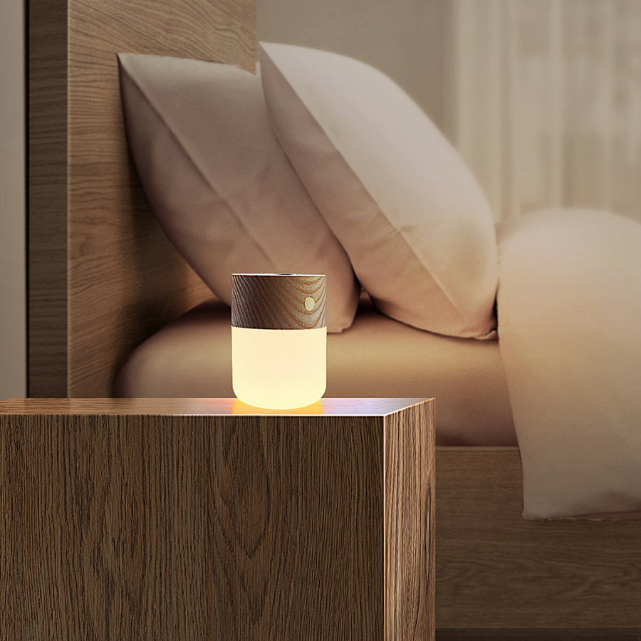 Smart Diffuser Lamp Walnut