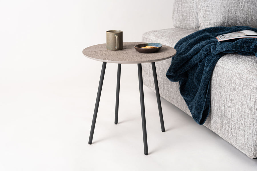 サイドテーブル グレー