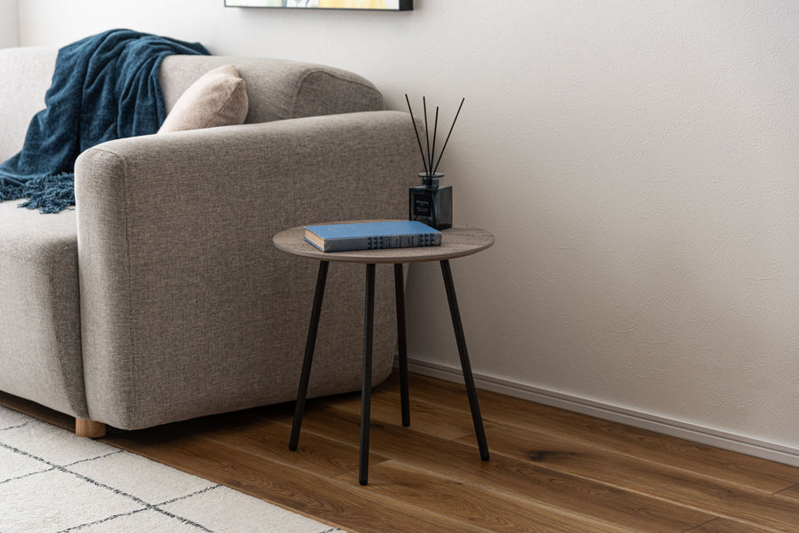 サイドテーブル グレー