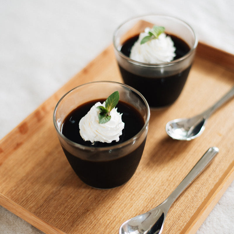 Heat-resistant glass pudding cup 200