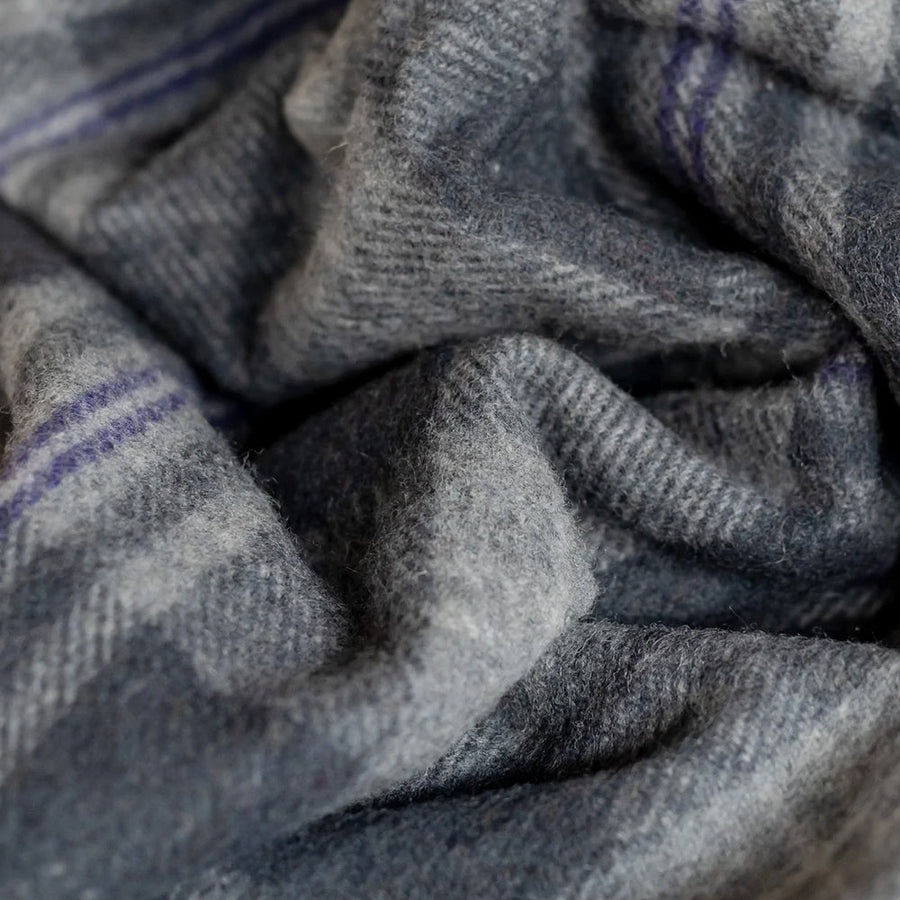 ニーブランケット パーシビアフリントグレー
