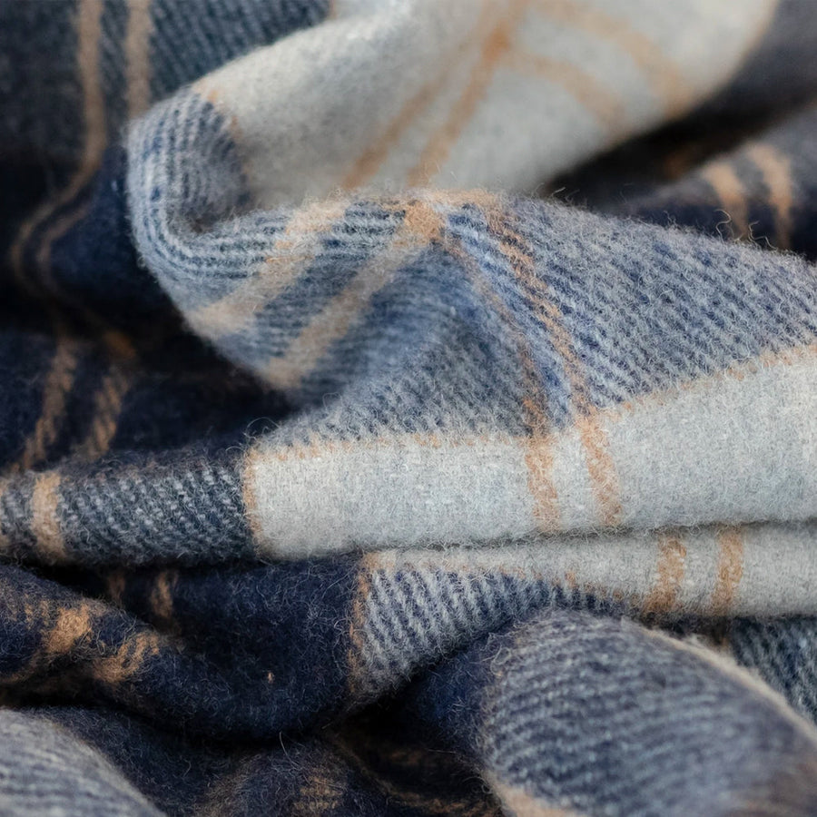 ニーブランケット バノックバーンシルバー