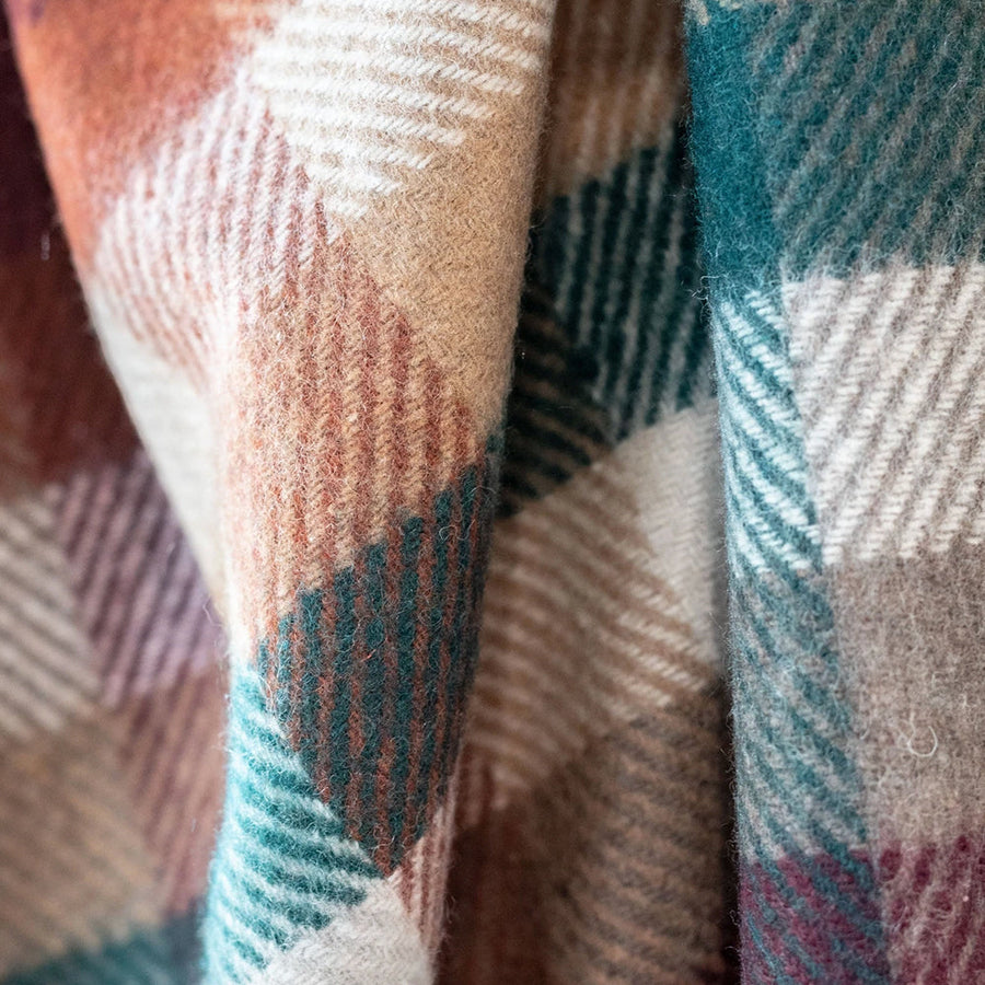 フルブランケット フォレストヘリンボーンチェック