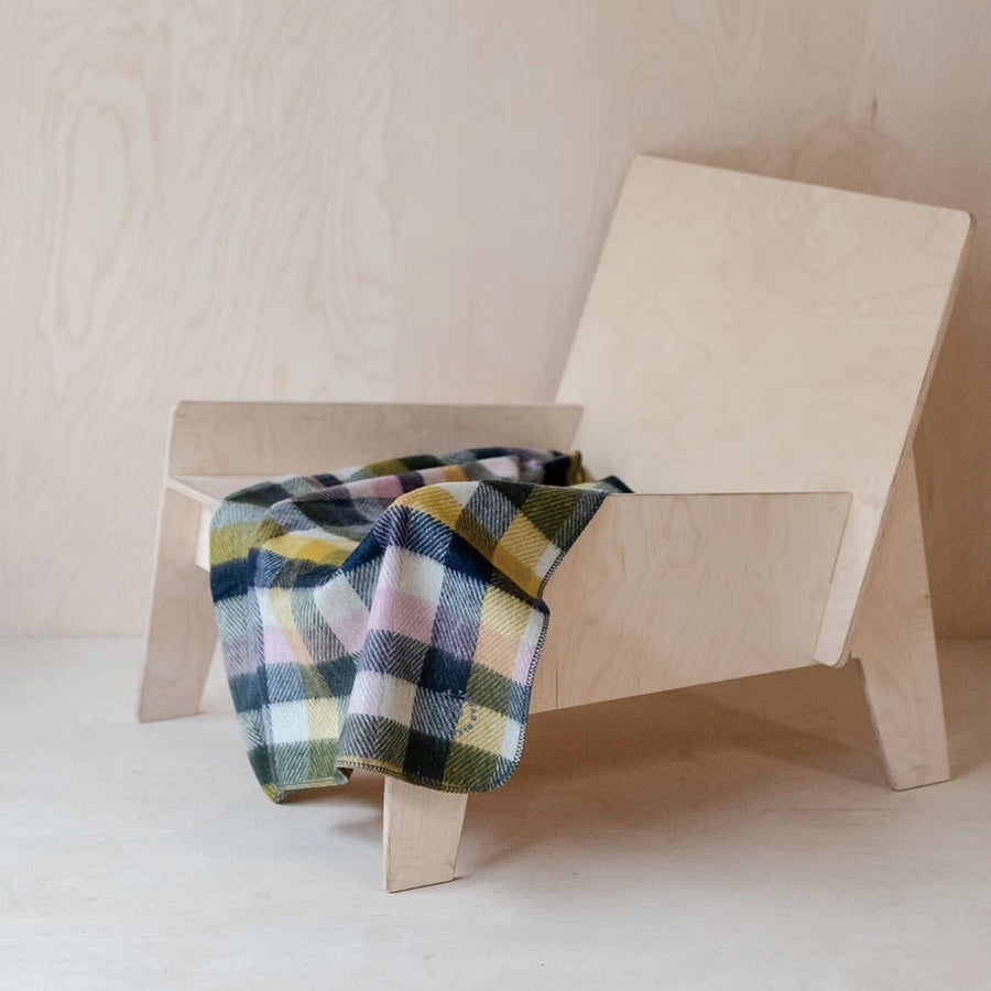 ペットブランケット ウィローヘリンボーンチェック