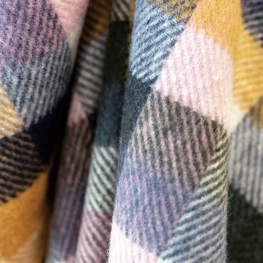 ペットブランケット ウィローヘリンボーンチェック