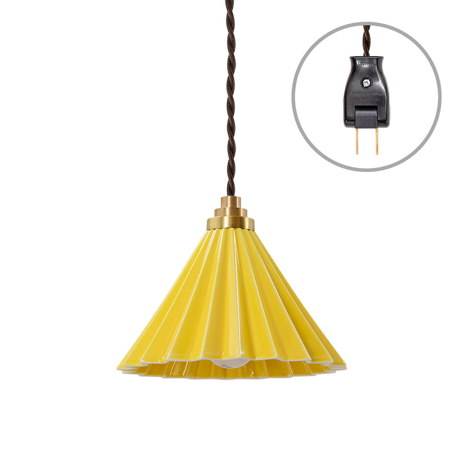 ORIGAMI LAMP フロアスタンドライト イエロー