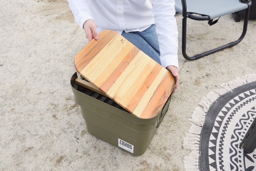 Trunk Cargo Table Top Brown