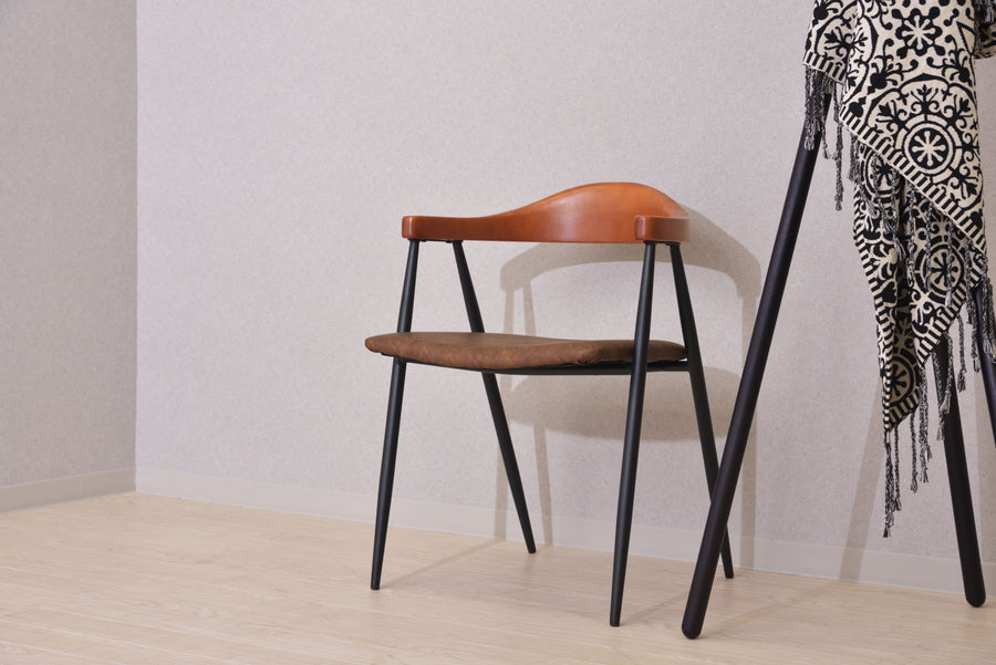 アームチェア ブラウン