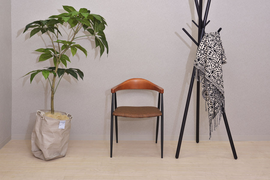 アームチェア ブラウン