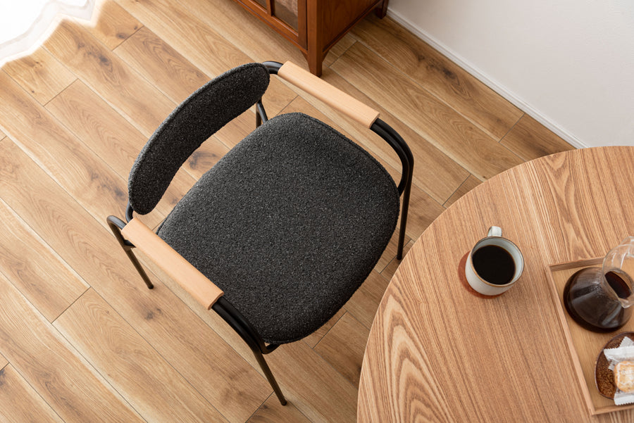 アームチェア ダークグレー