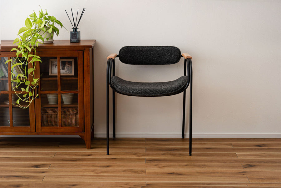 アームチェア ダークグレー