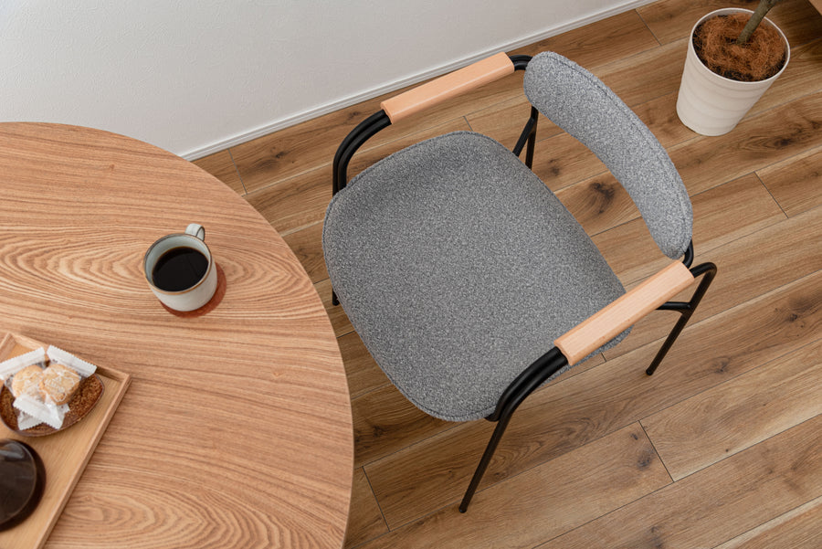 アームチェア ライトグレー