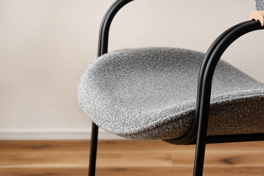 アームチェア ライトグレー