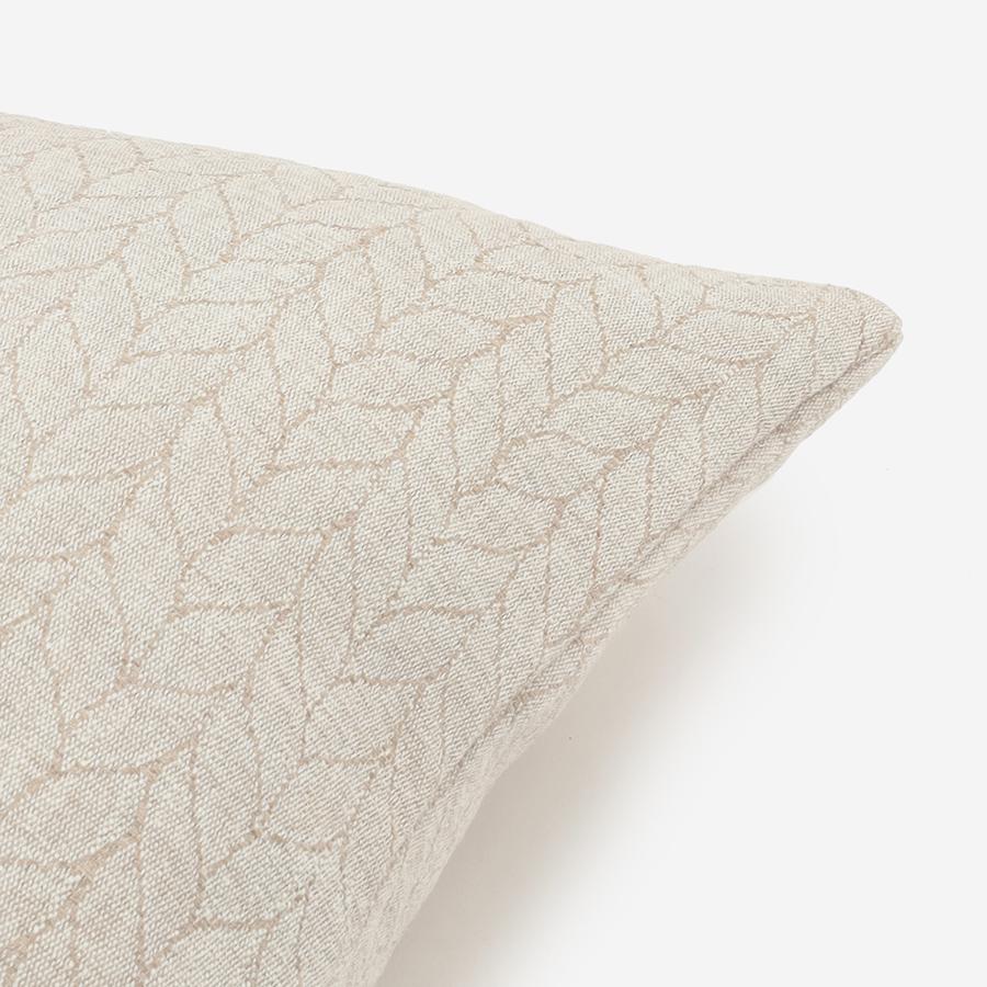 FOGLIA Cushion Cover [43cm] Ivory