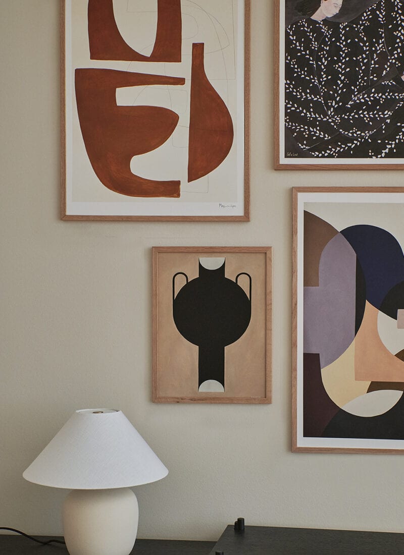 THE POSTER CLUB Studio Paradissi Silhouette of a Vase 07 30×40cm