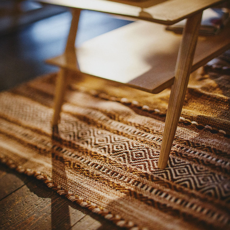 シャニール ラグ ベージュ