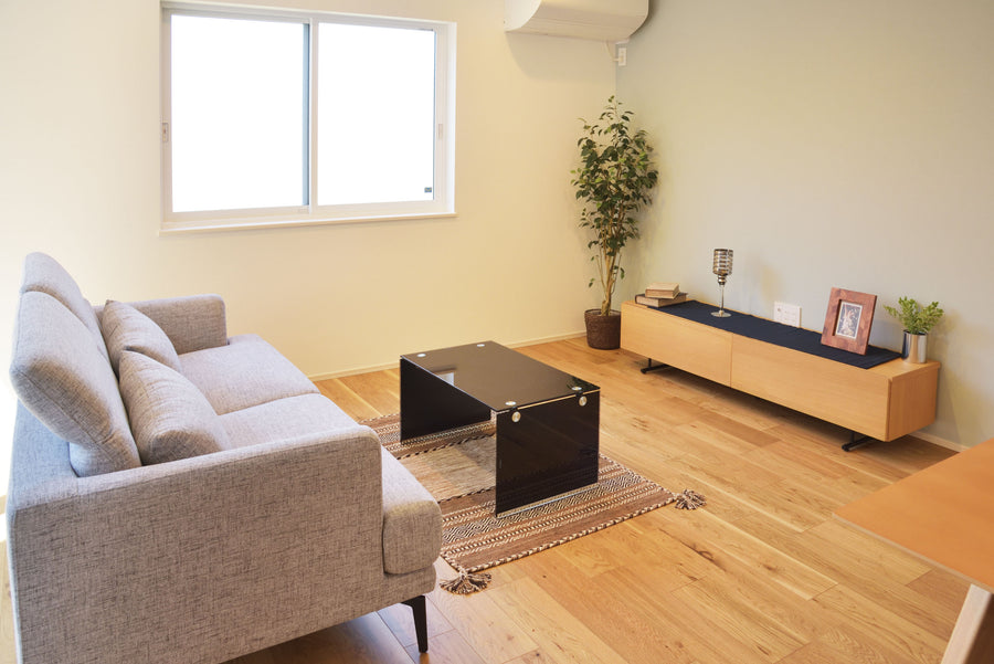 シャニール ラグ グレー