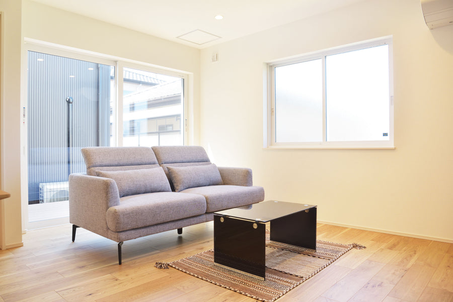 シャニール ラグ グレー